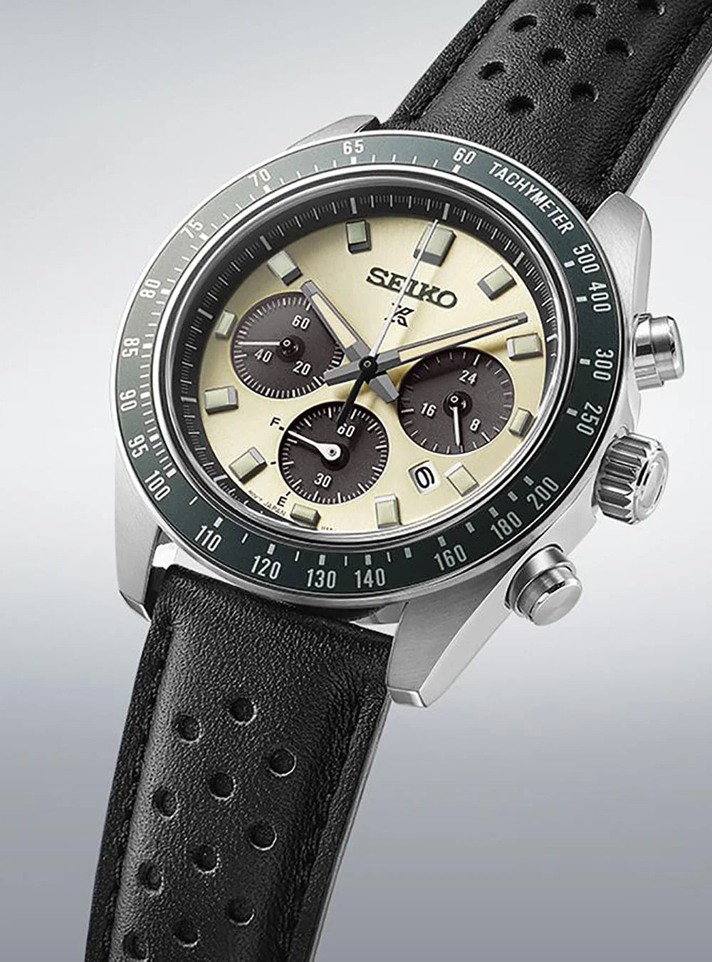 seiko23: Seiko Solar Quartz Chronograph Prospex Speedtimer SBDL115 Mens Watch 41.4mm