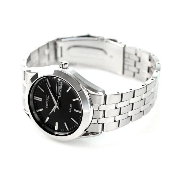 seiko28: Seiko Solar Quartz Selection SBPX083 Mens Watch 37.4mm