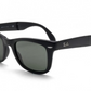 Ray-Ban Wayfarer Folding Classic Matte Green Classic G-15 Unisex Sunglasses
