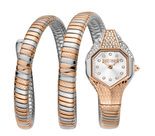 Just Cavalli Just Glam Evo 7 Quartz Silver Dial Women's Watch