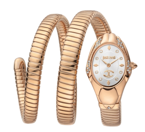 Just Cavalli Quartz Silver Dial Women's Watch