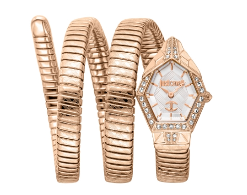 Just Cavalli Mesmerizing Quartz Silver Dial Women's Watch