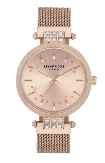 Kenneth Cole Quartz Rose Gold Dial Women's Watch