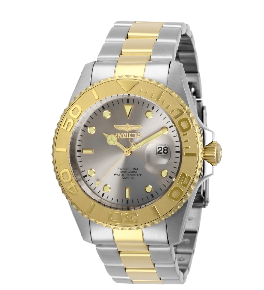 Invicta Pro Diver Men's Watch - 43mm, Steel, Gold
