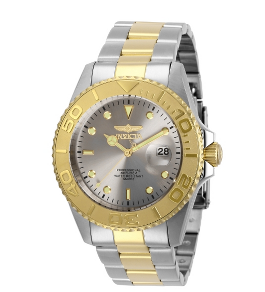 Invicta Pro Diver Men's Watch - 43mm, Steel, Gold