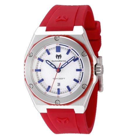TechnoMarine Coral Legacy Quartz Silver Dial Women's Watch 36mm