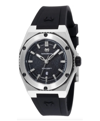 TechnoMarine Coral Legacy Quartz Black Dial Women's Watch 36mm