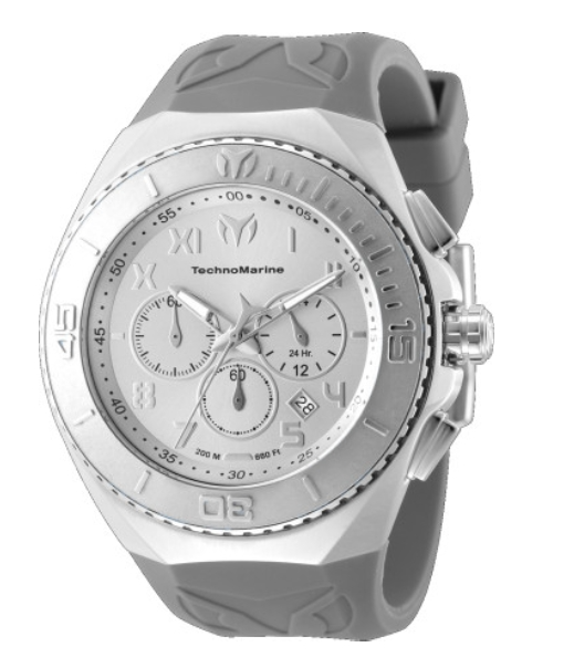 TechnoMarine Manta Ocean Quartz Silver Dial Men's Watch