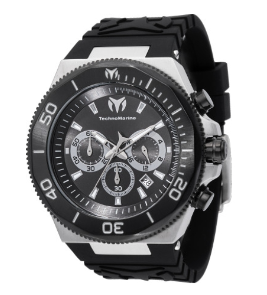 TechnoMarine Manta Ocean Men's Watch - 49mm, Black