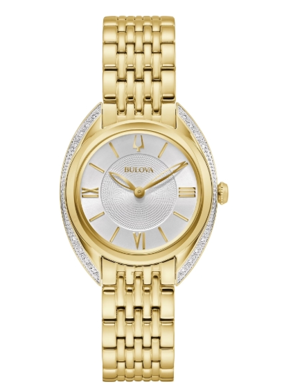 Bulova Classic Quartz Silver Dial Women's Watch 30MM