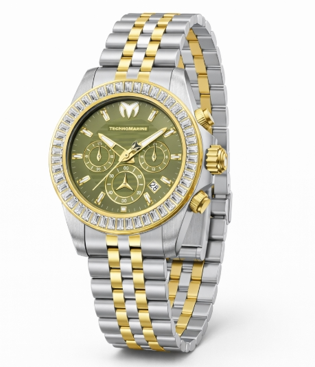 TechnoMarine Manta Ray Men's Watch - 42mm, Gold, Steel
