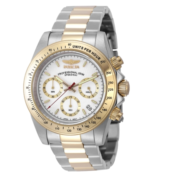 Invicta Speedway Men's Watch - 40mm, Gold, Steel