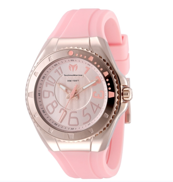 TechnoMarine Lusso Mare Women's Watch - 38mm, Pink