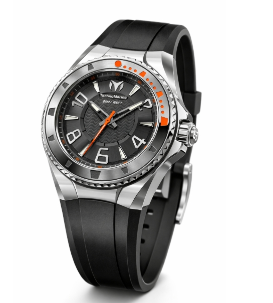 TechnoMarine Lusso Mare Men's Watch - 44mm, Black