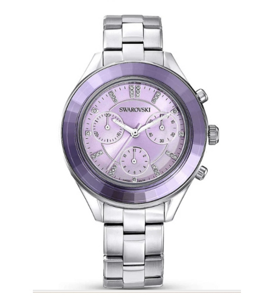 Swarovski Octea Lux Sport Quartz Purple Sunray Dial Women's Watch