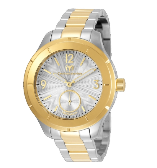 Technomarine Moonsun Quartz Silver Dial Unisex Watch 42mm
