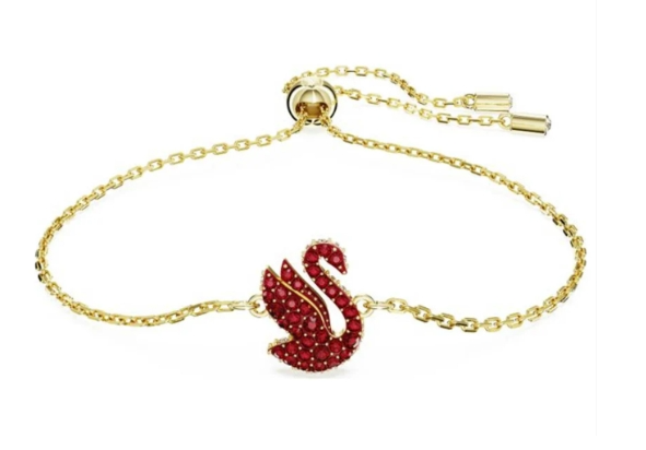 Swarovski Women's Swan Red Crystal Bracelet