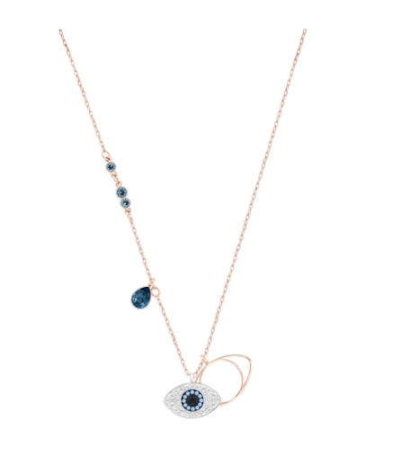 Swarovski Women's Symbolica Blue Crystal Necklace