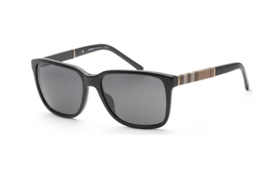 Burberry Men's Black Square Sunglasses