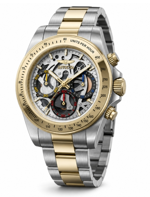 Invicta Speedway Exoprix Men's Watch - 40mm, Gold, Steel