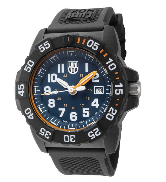 Luminox Navy SEAL Foundation Quartz Blue and White Dial Men's Watch