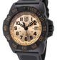 Luminox Navy Seal Quartz Black and Gold Dial Men's Watch