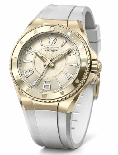 TechnoMarine Lusso Mare Men's Watch - 44mm, White