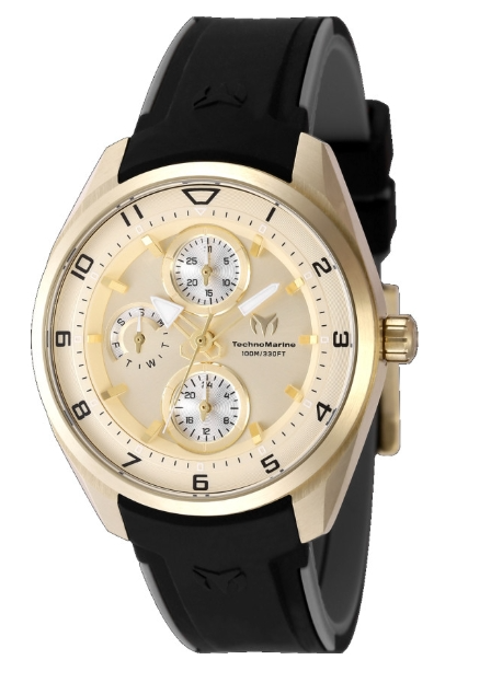 TechnoMarine Ocean Quantum Women's Watch - 36mm, Grey, Black