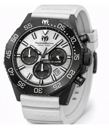 TechnoMarine Mare Vivo Men's Watch - 44mm. White