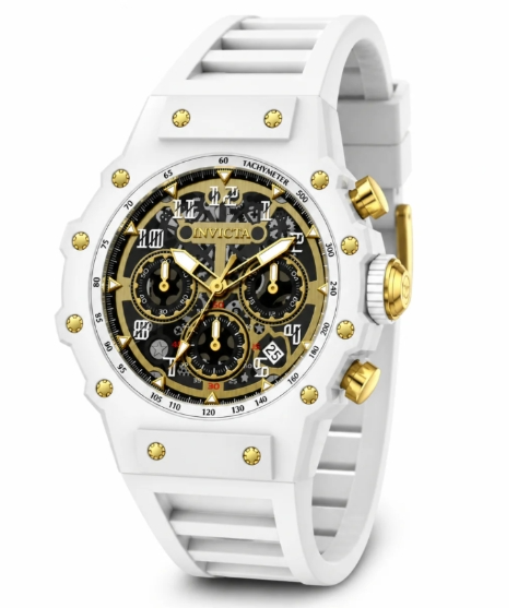 Invicta Racing Vaulthan Men's Watch - 44mm. White