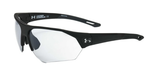 Under Armour Unisex Black Wrap Sunglasses