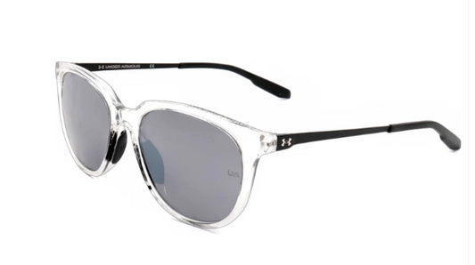 Under Armour Women's White Rectangular Sunglasses