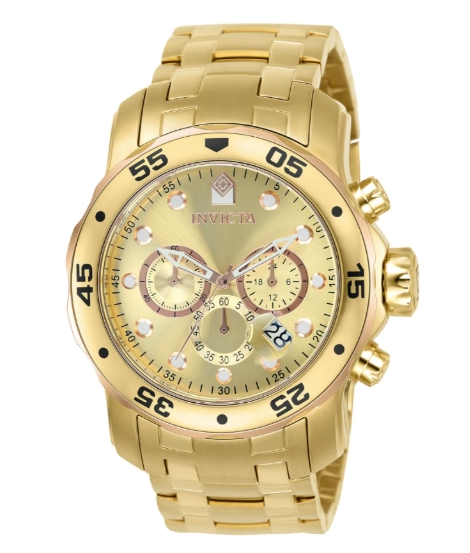 Invicta Pro Diver SCUBA Men's Watch - 48mm. Gold