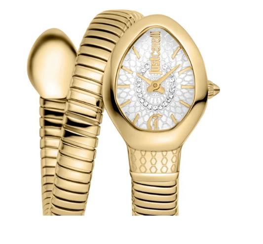 Just Cavalli Eclisse Quartz Silver Dial Women's Watch