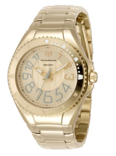 TechnoMarine Lusso Mare Lusso Mare Unisex Watch - 38mm, Gold