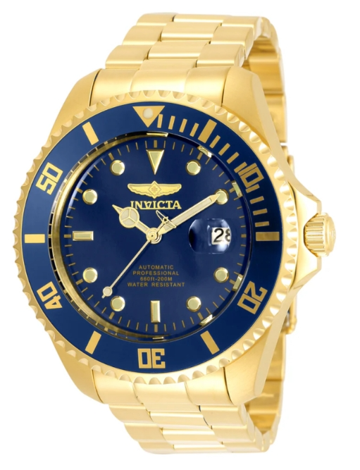 Invicta Grand Diver Automatic Men's Watch - 47mm, Gold