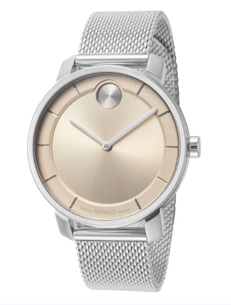 Movado Bold Quartz Gold Dial Women's Watch