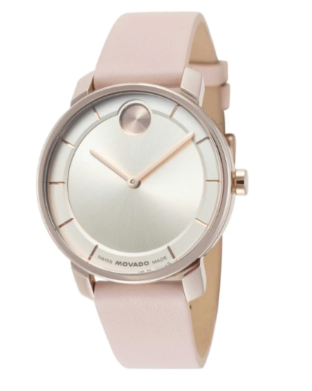 Movado Bold Access Quartz Pink Dial Women's Watch