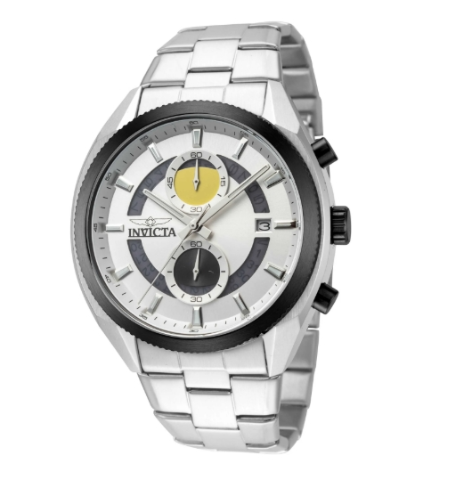 Invicta Speedway Quartz Silver Dial Men's Watch