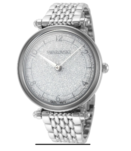 Swarovski Crystalline Quartz White Dial Women's Watch