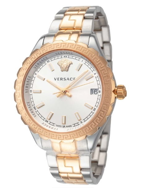 Versace Hellenyium Quartz White Dial Women's Watch