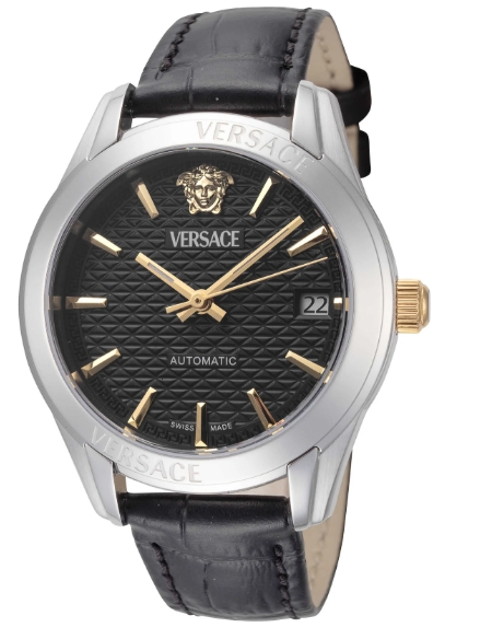 Versace Greca Automatic Black Dial Women's Watch