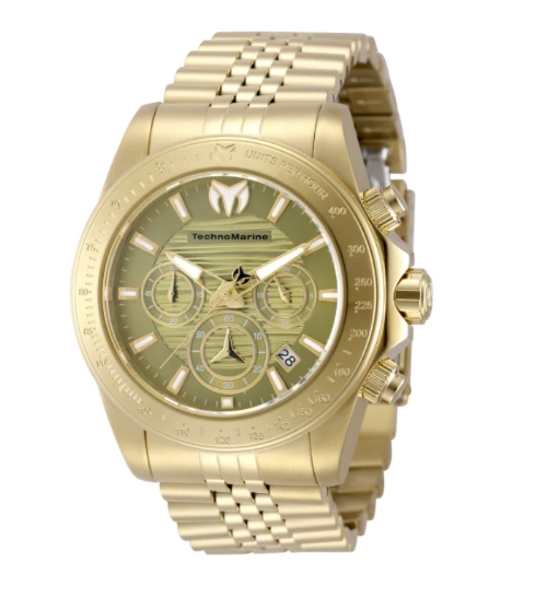 TechnoMarine Manta Ray Men's Watch - 42mm. Gold