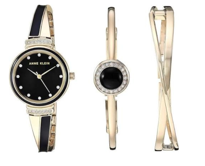Anne Klein Classic Quartz Black Dial Women's Watch