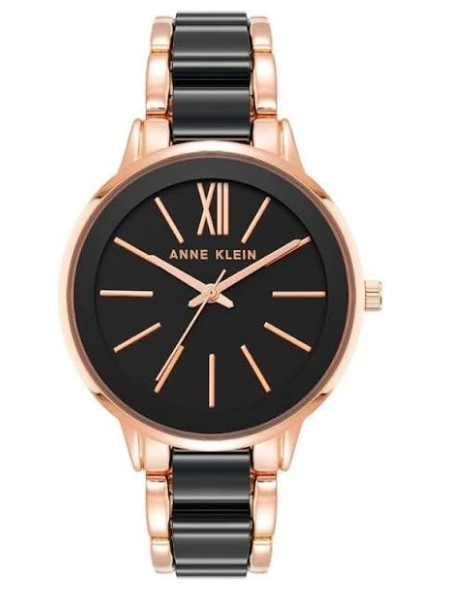 Anne Klein Classic Quartz Black Dial Women's Watch