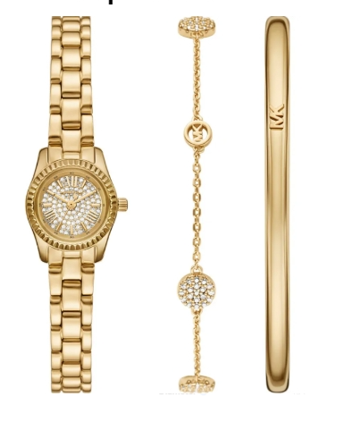 Michael Kors Lexington Mini Quartz Crystal Pave Dial Women's Watch