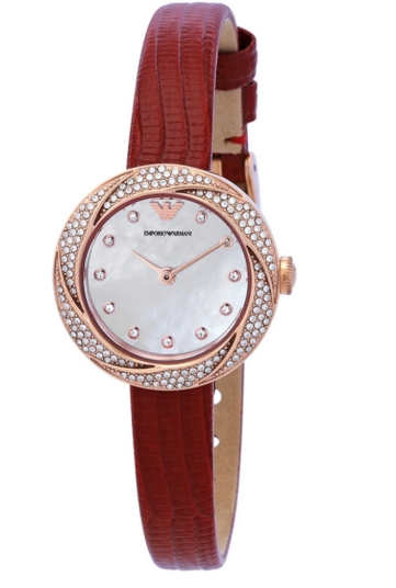 Emporio Armani Classic 26mm Mother-of-Pearl Dial Women's Quartz Watch