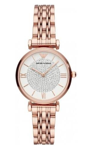 Emporio Armani  Classic 32mm White Dial Women's Quartz Watch