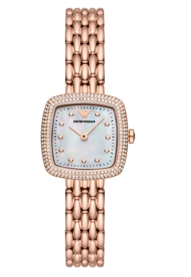 Emporio Armani Classic Quartz Mother-of-Pearl Dial Women's Watch
