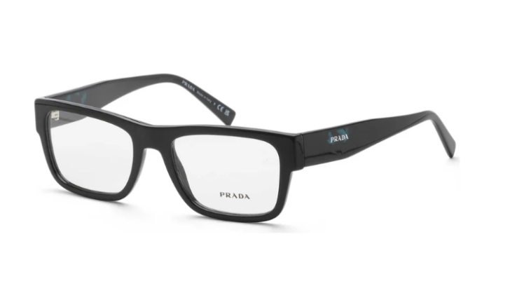 Prada Men's 54mm Black Eyeglasses